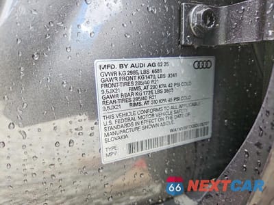 Zdjęcie 14 z 14 samochodu: 2025 AUDI Q7 PRESTIGE VIN:WA1VVBF7XSD025727 - miniatura