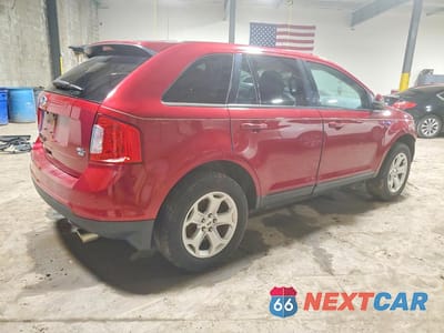 Trzecie zdjęcie samochodu z tyłu: 2013 FORD EDGE SEL VIN:2FMDK4JC2DBB74048 - miniatura