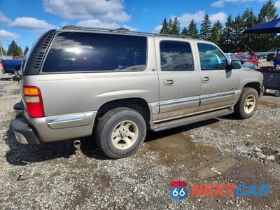Trzecie zdjęcie samochodu z tyłu: 2001 GMC YUKON XL VIN:3GKFK16TX1G149125 - miniatura