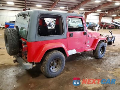 Trzecie zdjęcie samochodu z tyłu: 2003 JEEP WRANGLER COMMANDO VIN:1J4FA39S63P360778 - miniatura