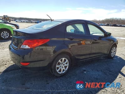 Trzecie zdjęcie samochodu z tyłu: 2013 HYUNDAI ACCENT GLS VIN:KMHCT4AE5DU443745 - miniatura