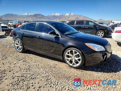Czwarte zdjęcie samochodu z boku: 2015 BUICK REGAL GS VIN:2G4GT5GXXF9128360 - miniatura