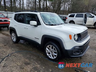 Czwarte zdjęcie samochodu z boku: 2016 JEEP RENEGADE LATITUDE VIN:ZACCJBBT6GPC54636 - miniatura