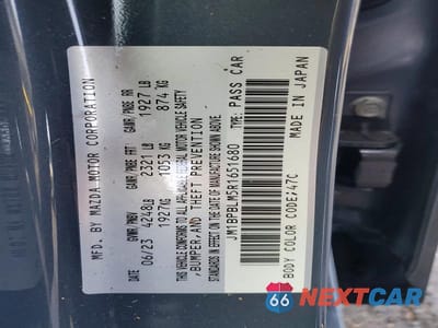 Zdjęcie 12 z 12 samochodu: 2024 MAZDA 3 PREFERRED VIN:JM1BPBLM5R1651680 - miniatura