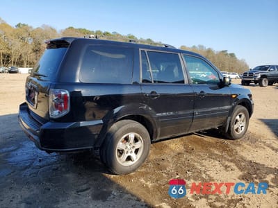 Trzecie zdjęcie samochodu z tyłu: 2008 HONDA PILOT EXL VIN:5FNYF18728B038884 - miniatura