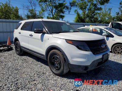 Czwarte zdjęcie samochodu z boku: 2014 FORD EXPLORER POLICE INTERCEPTOR VIN:1FM5K8AR6EGC60151 - miniatura