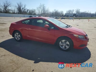 Czwarte zdjęcie samochodu z boku: 2013 HONDA CIVIC LX VIN:2HGFG3B5XDH527322 - miniatura