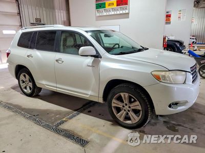 Czwarte zdjęcie samochodu z boku: 2008 TOYOTA HIGHLANDER LIMITED VIN:JTEES42A682089176 - miniatura