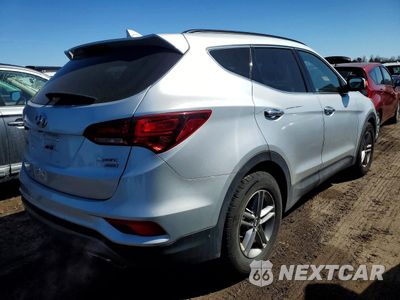 Trzecie zdjęcie samochodu z tyłu: 2017 HYUNDAI SANTA FE SPORT 2.4L VIN:5XYZUDLB1HG496254 - miniatura