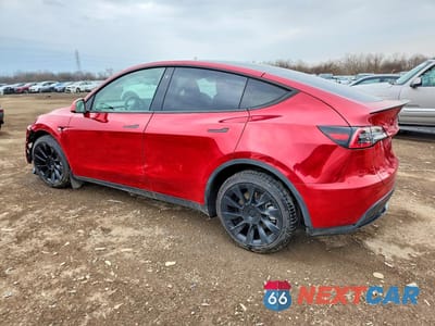 Drugie zdjęcie samochodu z przodu: 2021 TESLA MODEL Y VIN:5YJYGDEE4MF123981 - miniatura