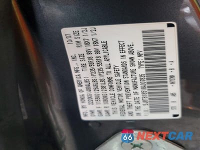 Zdjęcie 13 z 13 samochodu: 2008 ACURA RDX TECHNOLOGY VIN:5J8TB18518A007835 - miniatura