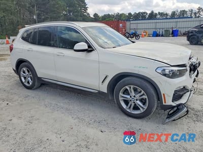 Czwarte zdjęcie samochodu z boku: 2019 BMW X3 SDRIVE30I VIN:5UXTR7C59KLF24897 - miniatura