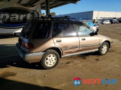 Trzecie zdjęcie samochodu z tyłu: 1991 HONDA CIVIC VIN:JHMEE4861MS002257 - miniatura