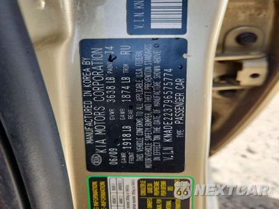 Zdjęcie 12 z 12 samochodu: 2009 KIA RIO BASE VIN:KNADE223796575774 - miniatura