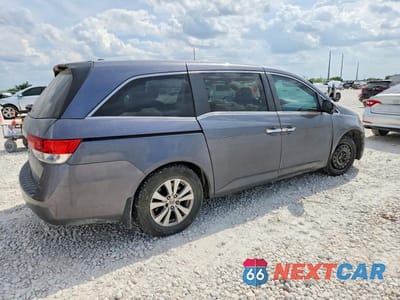 Trzecie zdjęcie samochodu z tyłu: 2014 HONDA ODYSSEY EXL VIN:5FNRL5H6XEB052068 - miniatura