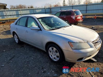 Czwarte zdjęcie samochodu z boku: 2009 HYUNDAI SONATA GLS VIN:5NPET46C69H495293 - miniatura