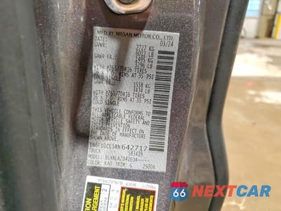 Zdjęcie 12 z 12 samochodu: 2024 NISSAN FRONTIER S VIN:1N6ED1CL5RN642717 - miniatura