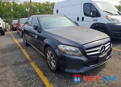 Drugie zdjęcie samochodu z przodu: 2017 MERCEDES-BENZ C 300 4MATIC VIN:55SWF4KBXHU216920 - miniatura