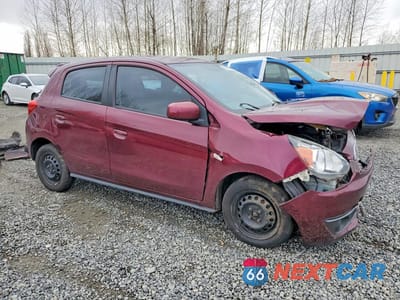 Czwarte zdjęcie samochodu z boku: 2019 MITSUBISHI MIRAGE ES VIN:ML32A3HJ5KH009403 - miniatura
