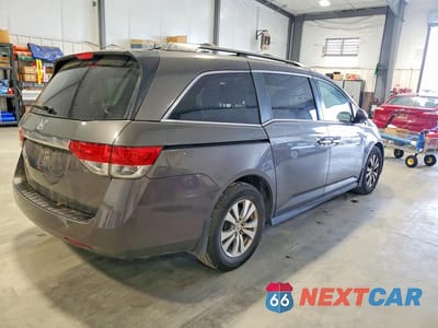 Trzecie zdjęcie samochodu z tyłu: 2014 HONDA ODYSSEY EXL VIN:5FNRL5H60EB021766 - miniatura