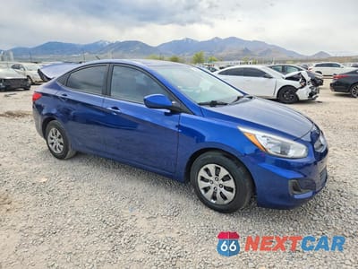 Czwarte zdjęcie samochodu z boku: 2017 HYUNDAI ACCENT SE VIN:KMHCT4AE3HU273911 - miniatura
