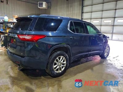 Trzecie zdjęcie samochodu z tyłu: 2019 CHEVROLET TRAVERSE LT VIN:1GNEVGKWXKJ222664 - miniatura
