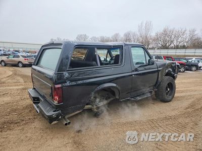 Trzecie zdjęcie samochodu z tyłu: 1995 FORD BRONCO U100 VIN:1FMEU15H1SLA27185 - miniatura