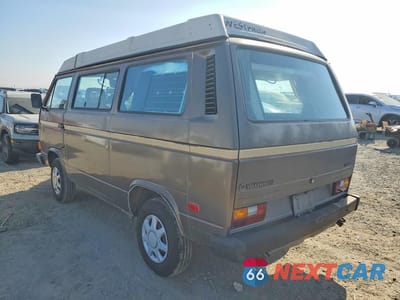Drugie zdjęcie samochodu z przodu: 1987 VOLKSWAGEN VANAGON KOMBI VIN:WV2XB0256GH018257 - miniatura