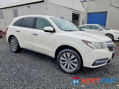Czwarte zdjęcie samochodu z boku: 2014 ACURA MDX TECHNOLOGY VIN:5FRYD4H47EB037303 - miniatura
