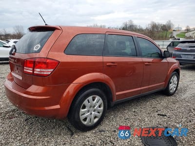 Trzecie zdjęcie samochodu z tyłu: 2014 DODGE JOURNEY SE VIN:3C4PDCAB8ET259155 - miniatura