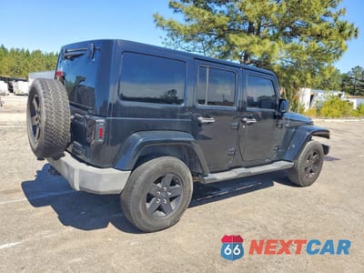 Trzecie zdjęcie samochodu z tyłu: 2015 JEEP WRANGLER UNLIMITED SAHARA VIN:1C4BJWEG2FL623268 - miniatura