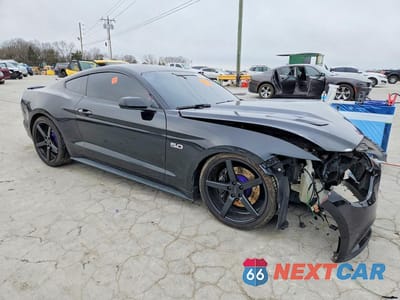 Czwarte zdjęcie samochodu z boku: 2016 FORD MUSTANG GT VIN:1FA6P8CF2G5326194 - miniatura