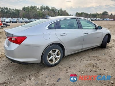 Trzecie zdjęcie samochodu z tyłu: 2018 CHEVROLET MALIBU LS VIN:1G1ZB5ST9JF287559 - miniatura