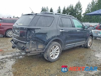 Trzecie zdjęcie samochodu z tyłu: 2015 FORD EXPLORER XLT VIN:1FM5K8D81FGB12543 - miniatura