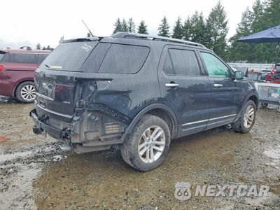 Trzecie zdjęcie samochodu z tyłu: 2015 FORD EXPLORER XLT VIN:1FM5K8D81FGB12543 - miniatura
