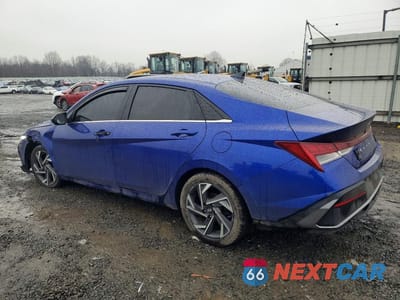 Drugie zdjęcie samochodu z przodu: 2024 HYUNDAI ELANTRA SEL VIN:KMHLS4DG6RU658848 - miniatura