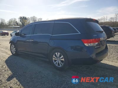Drugie zdjęcie samochodu z przodu: 2014 HONDA ODYSSEY EXL VIN:5FNRL5H63EB010096 - miniatura