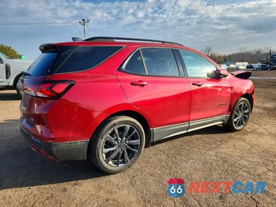 Trzecie zdjęcie samochodu z tyłu: 2024 CHEVROLET EQUINOX RS VIN:3GNAXWEG2RS115043 - miniatura