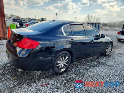 Trzecie zdjęcie samochodu z tyłu: 2009 INFINITI G37 SEDAN BASE VIN:JNKCV61E29M304169 - miniatura