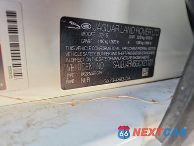 Zdjęcie 12 z 12 samochodu: 2016 JAGUAR XF PREMIUM VIN:SAJBJ4BV6GCY21121 - miniatura