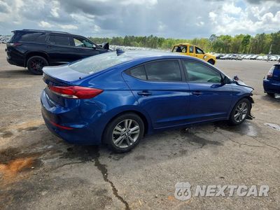 Trzecie zdjęcie samochodu z tyłu: 2018 HYUNDAI ELANTRA SEL VIN:5NPD84LF6JH381973 - miniatura