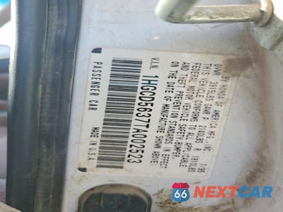 Zdjęcie 12 z 12 samochodu: 1996 HONDA ACCORD LX VIN:1HGCD5637TA002523 - miniatura