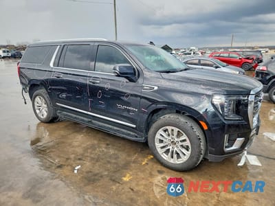 Czwarte zdjęcie samochodu z boku: 2022 GMC YUKON XL K1500 SLT VIN:1GKS2GKD9NR281508 - miniatura