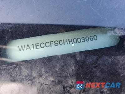 Zdjęcie 13 z 13 samochodu: 2017 AUDI Q3 PREMIUM VIN:WA1ECCFS0HR003960 - miniatura