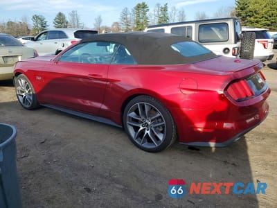 Drugie zdjęcie samochodu z przodu: 2017 FORD MUSTANG GT VIN:1FATP8FF0H5343351 - miniatura