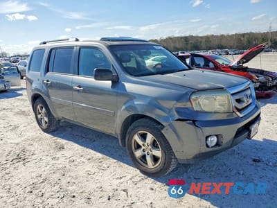 Czwarte zdjęcie samochodu z boku: 2011 HONDA PILOT EXL VIN:5FNYF3H57BB050272 - miniatura