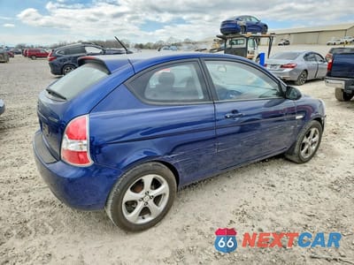 Trzecie zdjęcie samochodu z tyłu: 2007 HYUNDAI ACCENT GS VIN:KMHCN36C17U005515 - miniatura