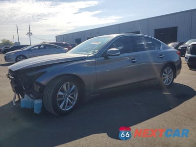 2015 INFINITI Q50 BASE JN1BV7AP1FM340888 - główne zdjęcie licytacji z USA - miniatura