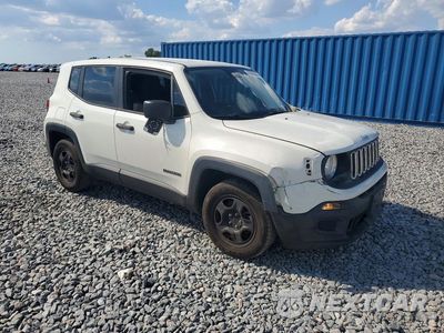 Czwarte zdjęcie samochodu z boku: 2017 JEEP RENEGADE SPORT VIN:ZACCJAAB4HPF17436 - miniatura