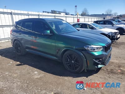 Czwarte zdjęcie samochodu z boku: 2020 BMW X3 M COMPETITION VIN:5YMTS0C02L9B20802 - miniatura
